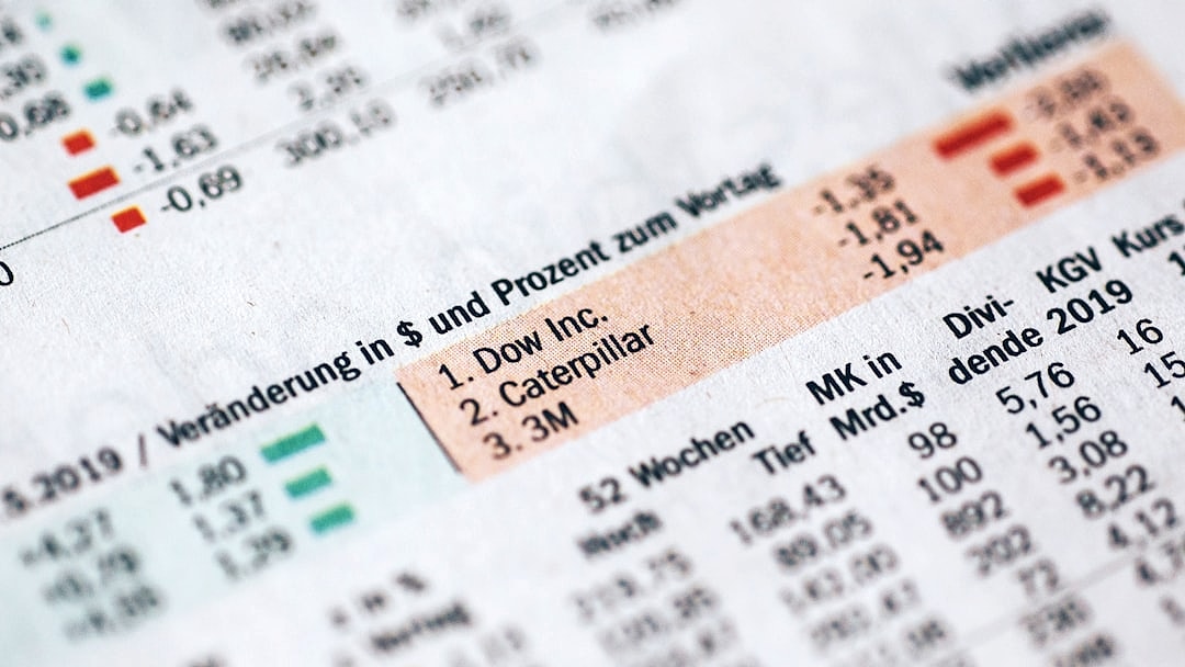 Household financial workflow diagram on a screen